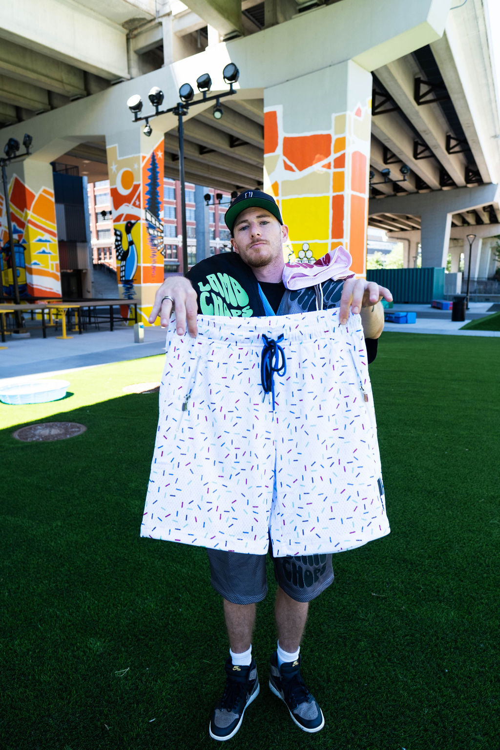 Sprinkles Mesh Shorts