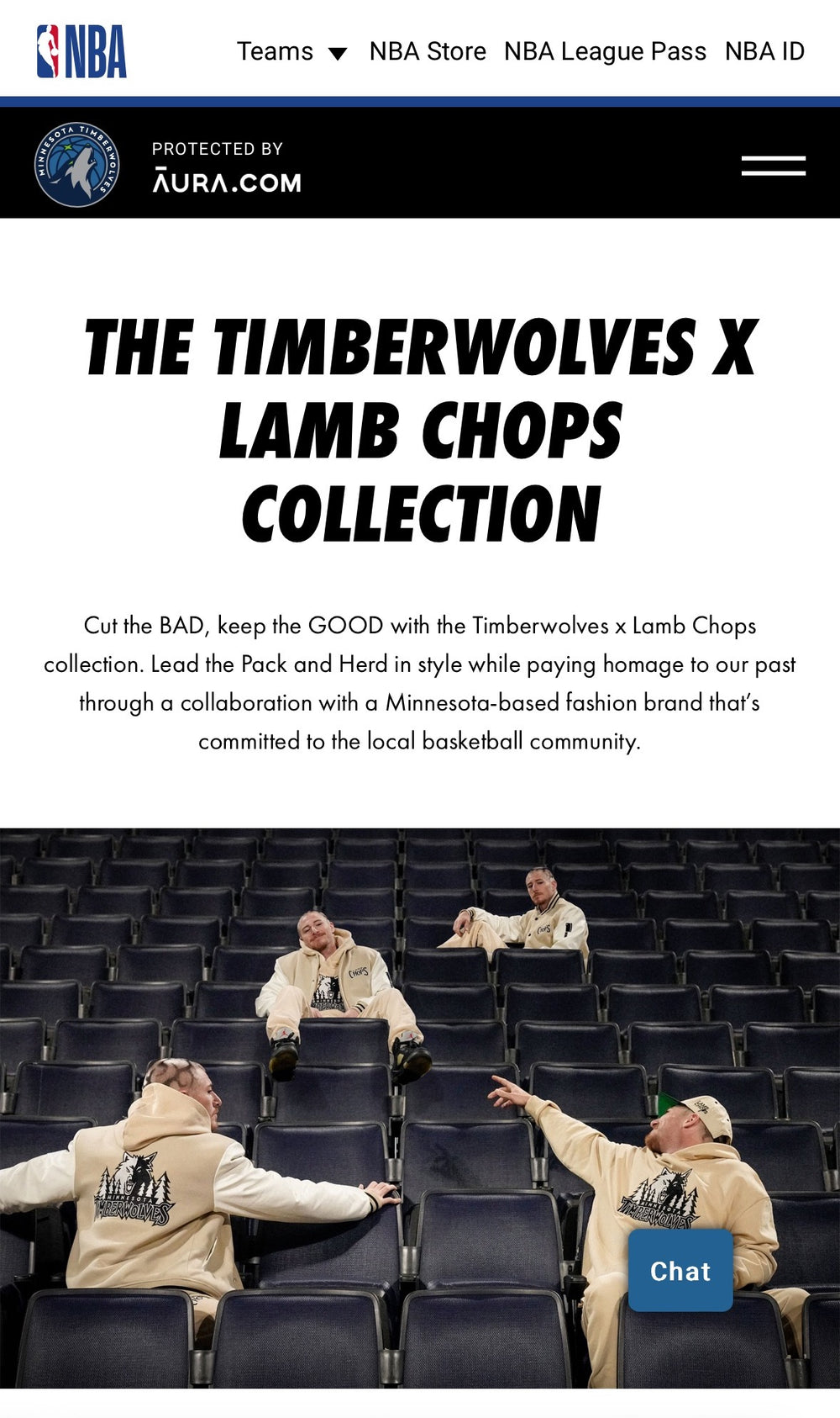 Timberwolves Collection Sells Out in Minutes!