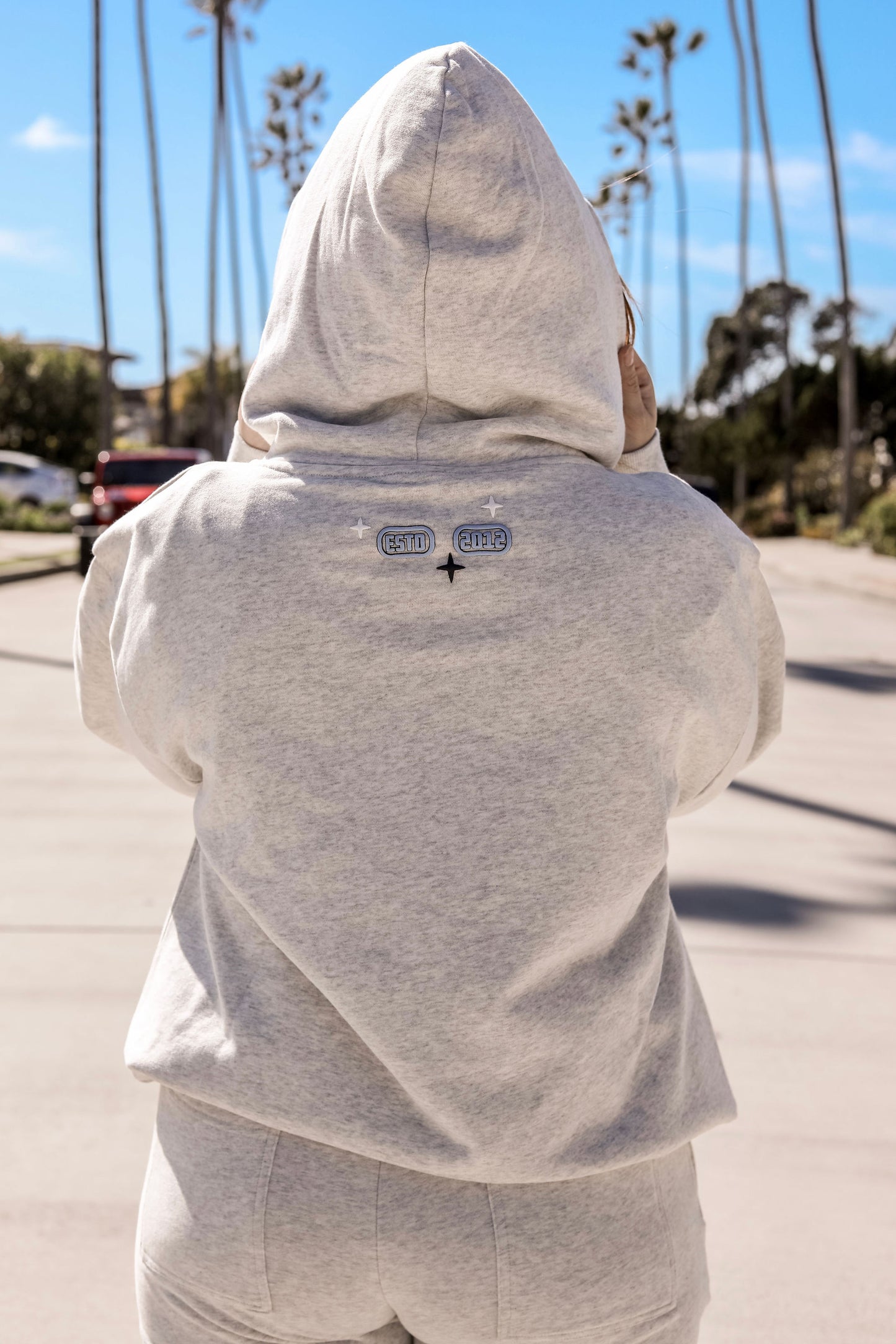 Stellar Grey Pullover Hoodie