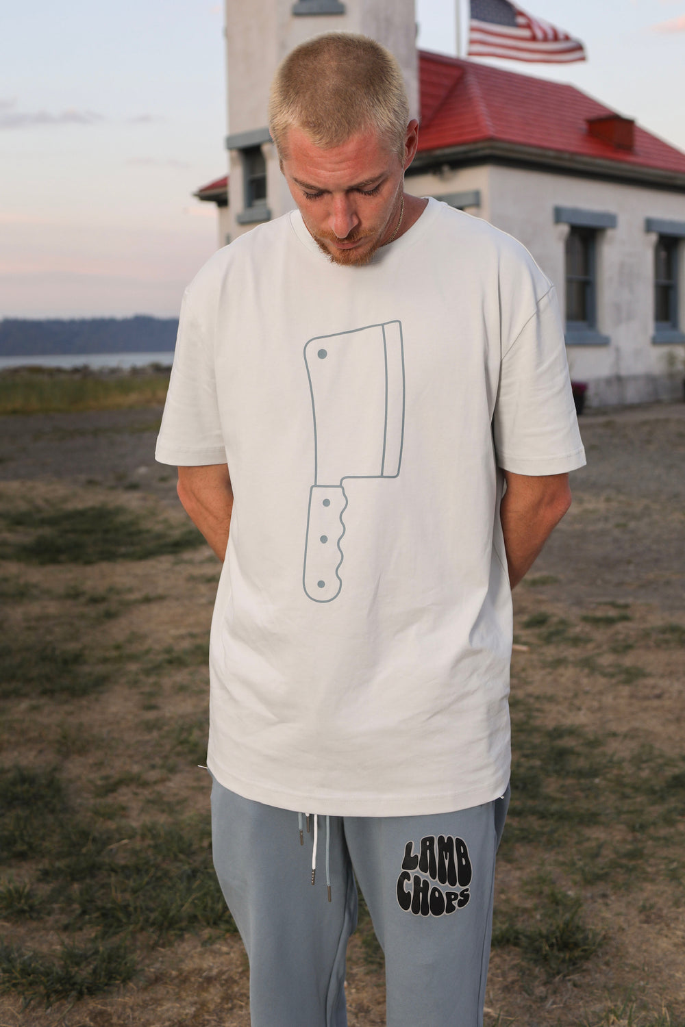 Big Cleaver Outline Tee