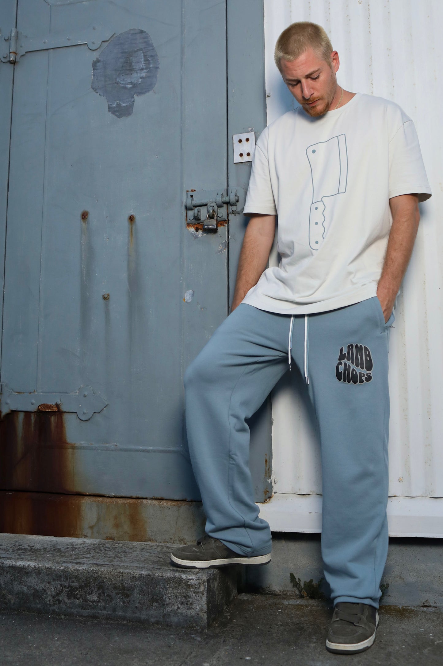 Nolos Blue Sweatpants