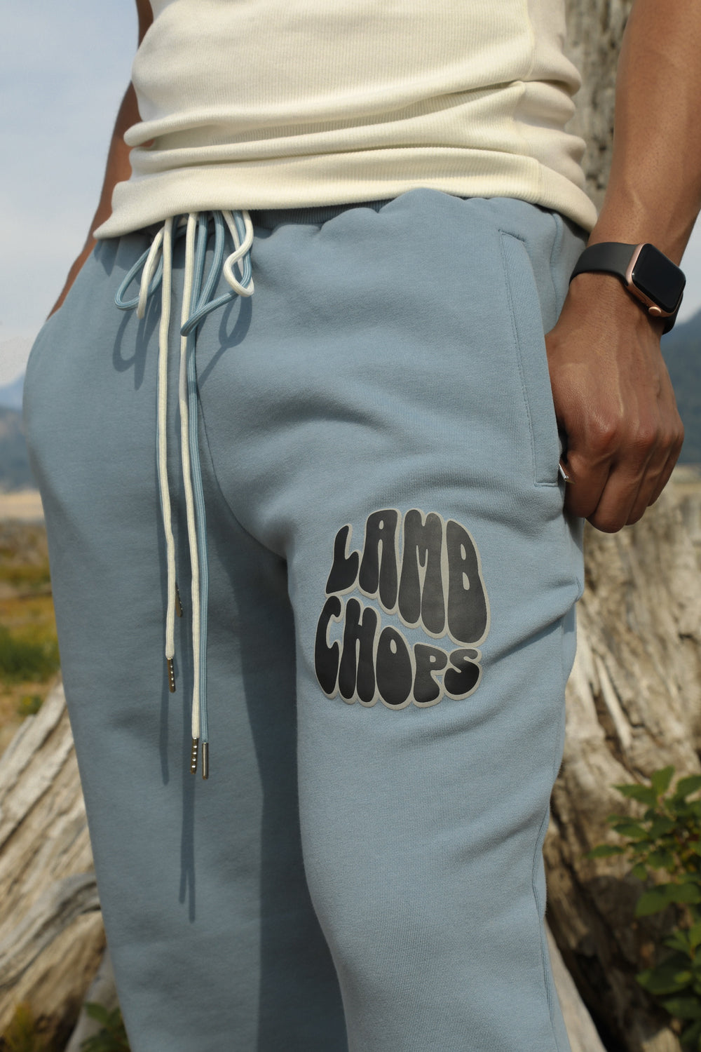 Nolos Blue Sweatpants