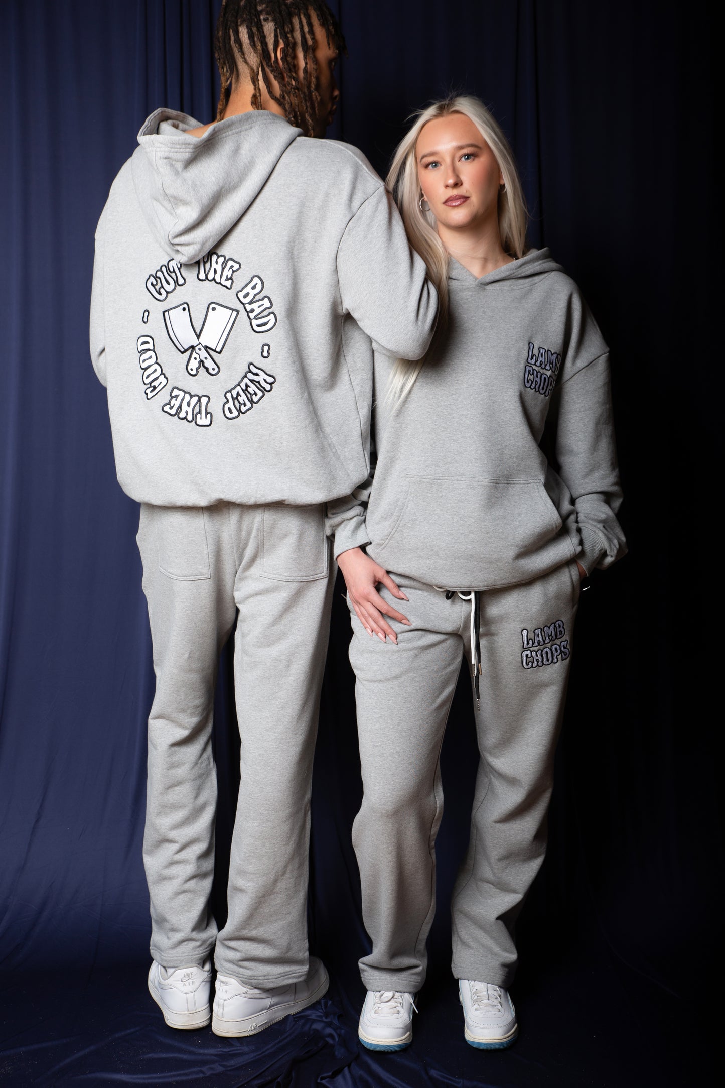 Heather Grey Pullover Hoodie