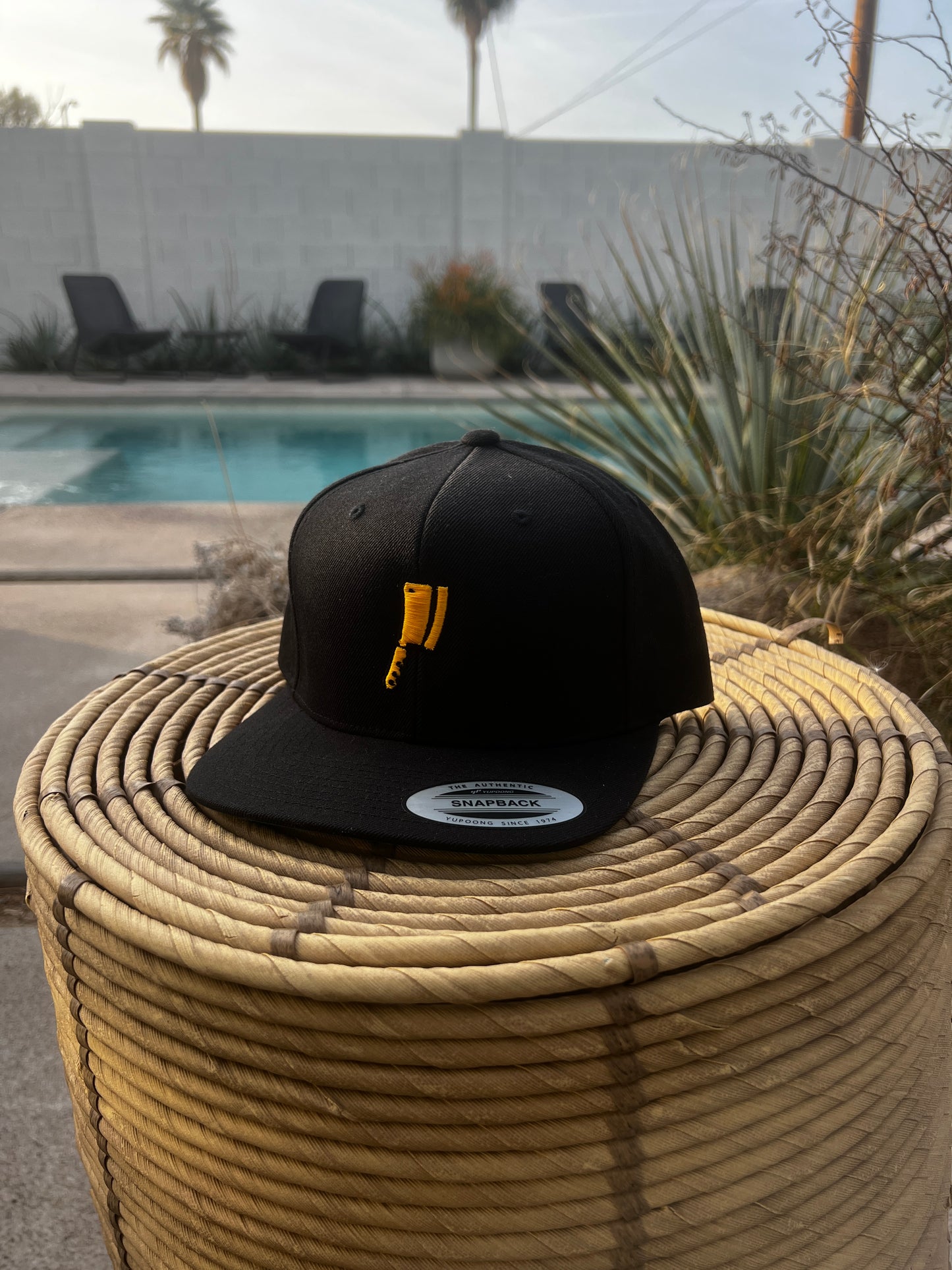 Winter 25 Cleaver Snapback (Black/Yellow)