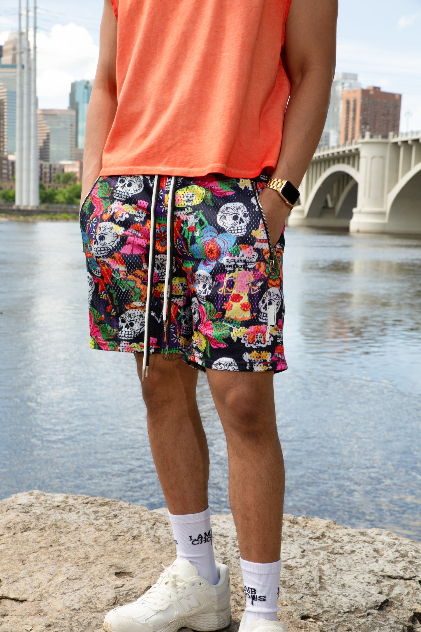 Dia de los Muertos Cleaver Shorts