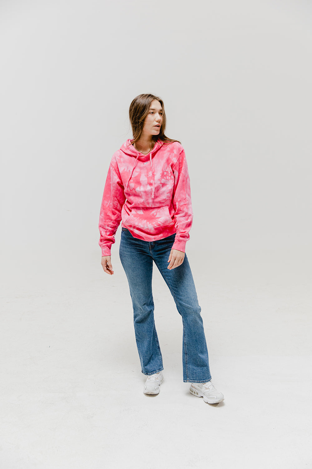 Micro Sheep Pullover Hooded Sweatshirt Tie Dye (Pre-Order Only)