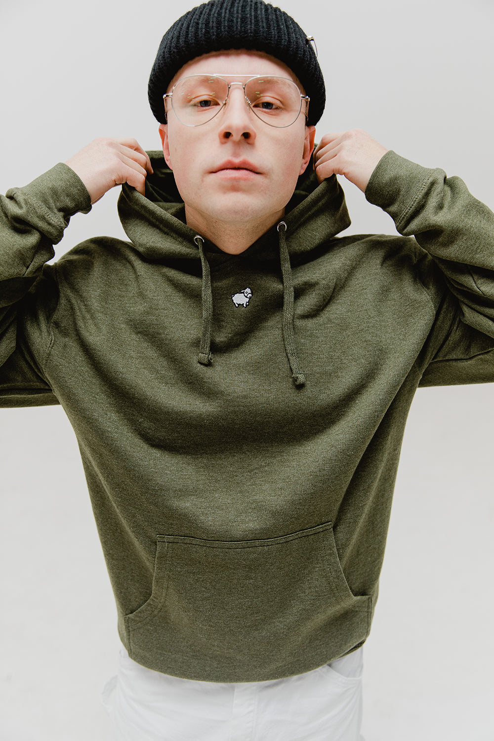 Micro Sheep Pullover Hooded Sweatshirt (Pre-Order Only)