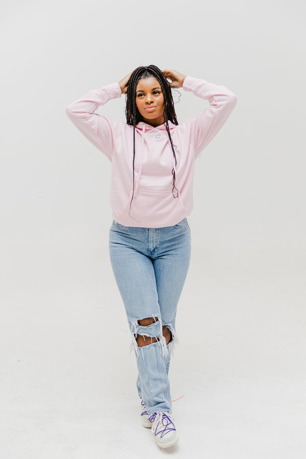 Micro Sheep Pullover Hooded Sweatshirt (Pre-Order Only)