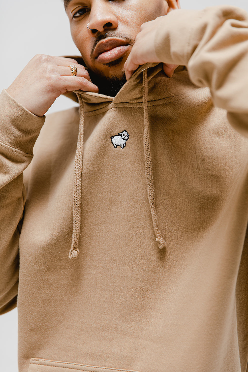 Micro Sheep Pullover Hooded Sweatshirt (Pre-Order Only)