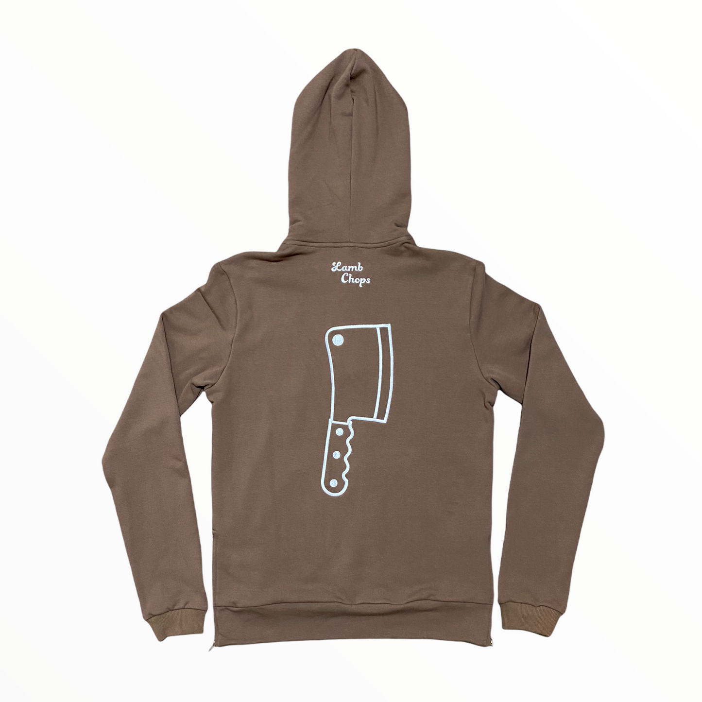 Brown Quarter Zip Sweatshirt