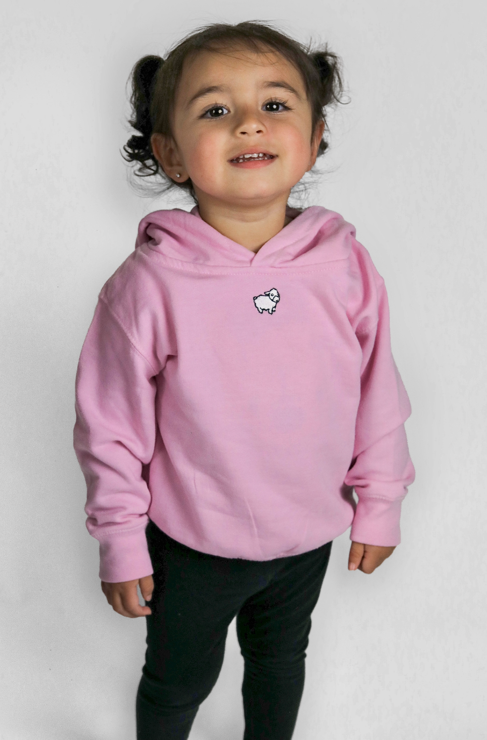 KIDS Micro Sheep Pullover Hooded Sweatshirt