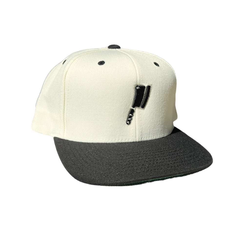 Cleaver Snapback (Natural/Black)